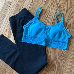 Pact Organic Padded Lace Bralette